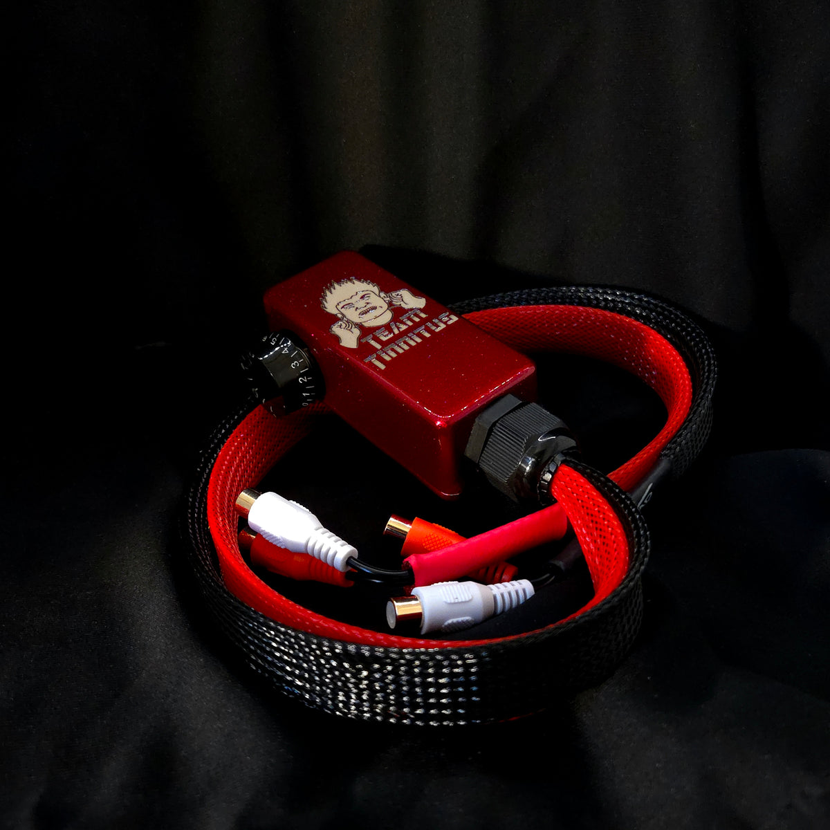 No Fuse Red Bass Knob