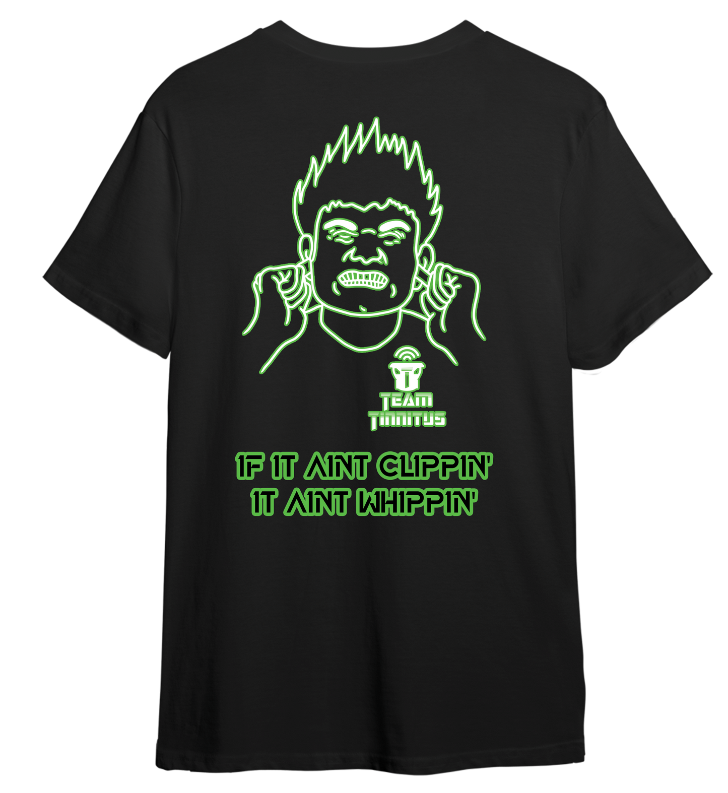 If It Aint Clippin' It Aint Whippin' - Lime Green