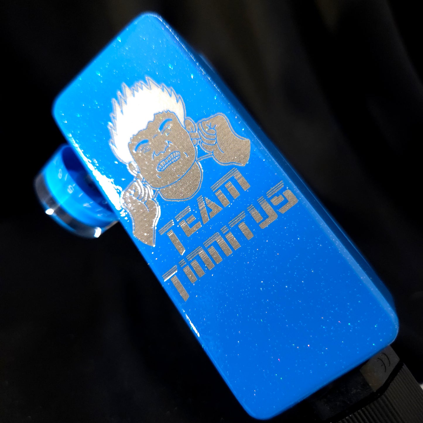 Blew My Windshield Blue 2.0 Bass Knob